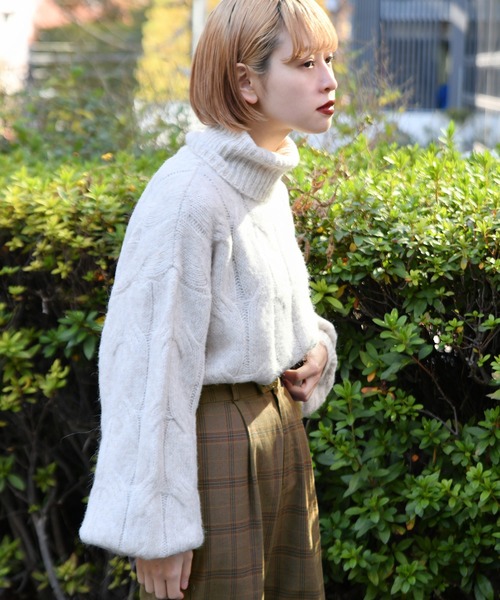 セール ヒキソロエタートルネックニット ニット セーター Kutir クティール のファッション ニット セーター セール