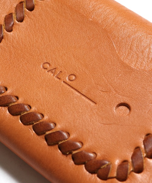 CAL O LINE（キャルオーライン）の「CAL O LINE/キャルオーライン SOUTH BEACH LEATHER WALLET　長財布（財布・メンズ・レッド/タン・FREE）」の12枚目の写真