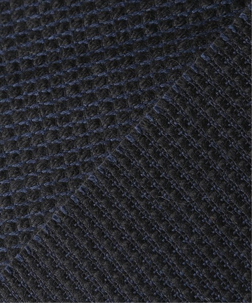 Cesare Gatti(チェザーレガッティ)の「【Cesare Gatti / チェザーレ ガッティ】ニットライクマフラー made in italy(マフラー・メンズ・ブラック/ブラウン/オレンジ・FREE)」の4枚目の写真