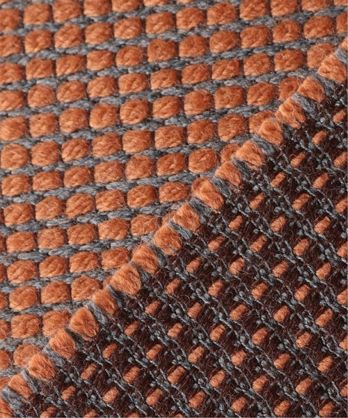 Cesare Gatti(チェザーレガッティ)の「【Cesare Gatti / チェザーレ ガッティ】ニットライクマフラー made in italy(マフラー・メンズ・ブラック/ブラウン/オレンジ・FREE)」の7枚目の写真