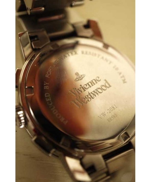【稼動品】ヴィヴィアンウエストウッド　キスミーワンス　メンズ　腕時計　クロノ Vivienne Westwood 新品箱付き ヴィヴィアンウエストウッド