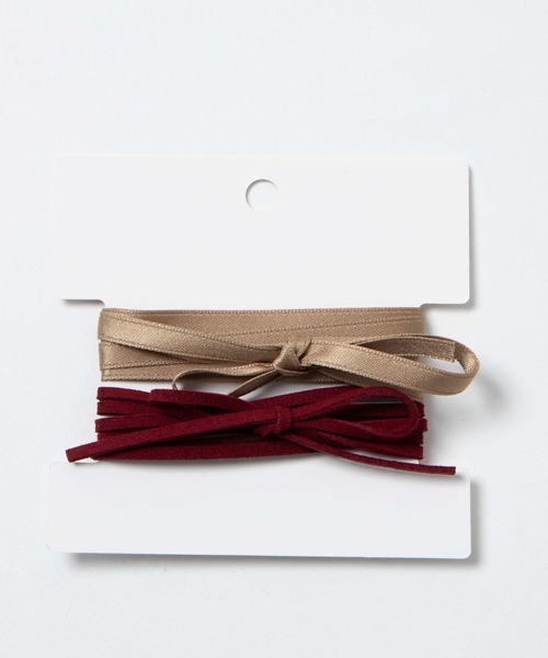 WEGO（ウィゴー）の「WEGO/【２点セット】アレンジリボン（ヘアゴム・レディース・その他2/その他5/その他1/その他6/その他3/その他4・FREE）」の5枚目の写真