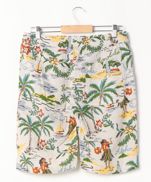 STYLEBLOCK（スタイルブロック）の「コットンプリントショートパンツ（その他パンツ・メンズ・ピンク系その他/ブラック系その他/レッド系その他/ブラック系その他2/ベージュ系その他/グリーン系その他/グリーン系その他2/ネイビー・LL/L/M）」の9枚目の写真