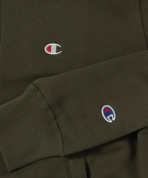 GLOBAL WORK(グローバルワーク)の「チャンピオンスウェットカーディガン【Champion】/881451(カーディガン/ボレロ・メンズ・グレー/グリーン・LARGE/X-LARGE)」の10枚目の写真