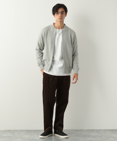 GLOBAL WORK(グローバルワーク)の「チャンピオンスウェットカーディガン【Champion】/881451(カーディガン/ボレロ・メンズ・グレー/グリーン・LARGE/X-LARGE)」の16枚目の写真