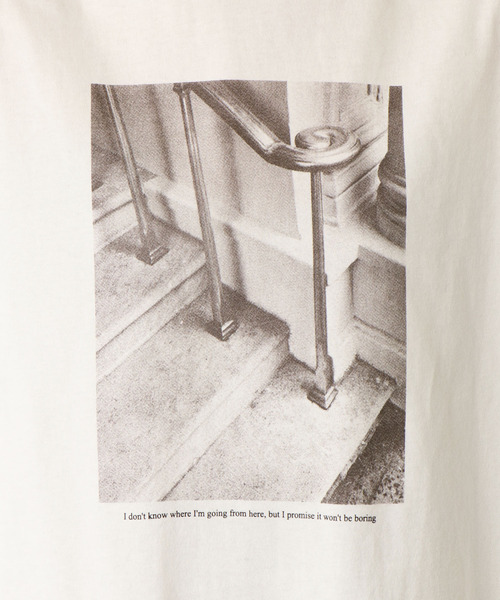 notch.(ノッチ)の「フォトプリントビッグルーズロンT(Tシャツ/カットソー・レディース・チャコールグレー/オフホワイト/ダークパープル・M)」の11枚目の写真