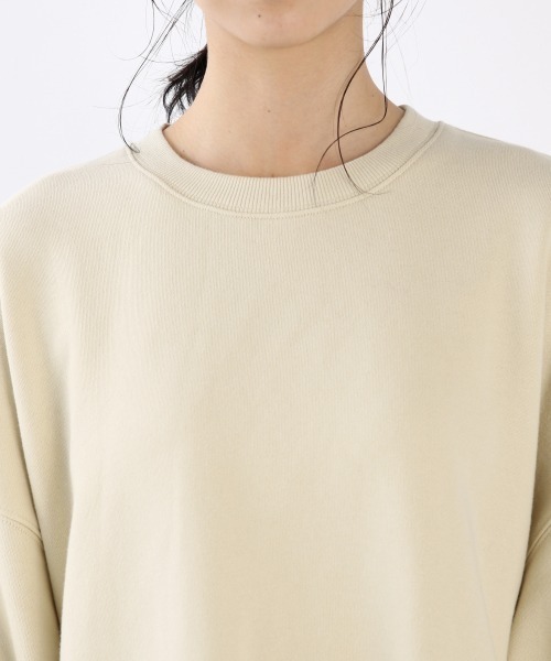 LOWRYS FARM（ローリーズファーム）の「ウラケサイドＺＩＰプルオーバーＬＳ　919406（スウェット・レディース・チャコールグレー/カーキ/アイボリー・FREE）」の11枚目の写真