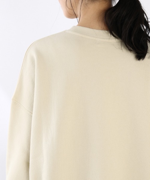 LOWRYS FARM（ローリーズファーム）の「ウラケサイドＺＩＰプルオーバーＬＳ　919406（スウェット・レディース・チャコールグレー/カーキ/アイボリー・FREE）」の16枚目の写真