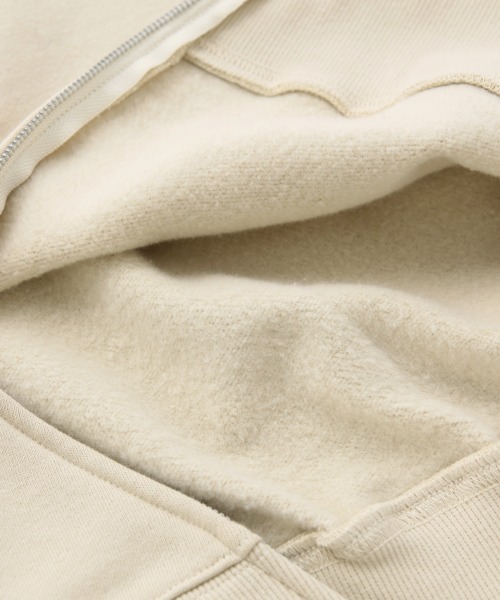 LOWRYS FARM（ローリーズファーム）の「ウラケサイドＺＩＰプルオーバーＬＳ　919406（スウェット・レディース・チャコールグレー/カーキ/アイボリー・FREE）」の17枚目の写真