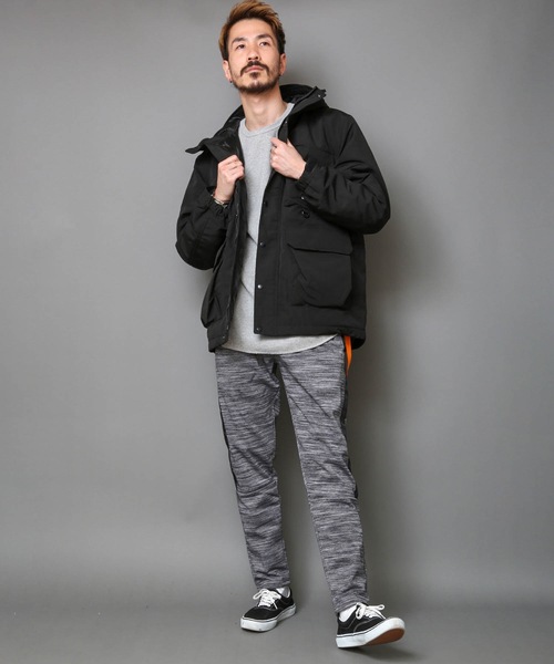 OUTDOOR PRODUCTS（アウトドアプロダクツ）の「【OUTDOOR PRODUCTS】防風裏フリース　ストレッチジョガーパンツ　サイドライン入り　テーパードシルエット（スウェットパンツ・メンズ・チャコールグレー/ブラック/グレー/スミクロ・SMALL/MEDIUM/LARGE/X-LARGE）」の14枚目の写真