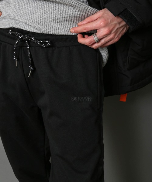 OUTDOOR PRODUCTS（アウトドアプロダクツ）の「【OUTDOOR PRODUCTS】防風裏フリース　ストレッチジョガーパンツ　サイドライン入り　テーパードシルエット（スウェットパンツ・メンズ・チャコールグレー/ブラック/グレー/スミクロ・SMALL/MEDIUM/LARGE/X-LARGE）」の21枚目の写真