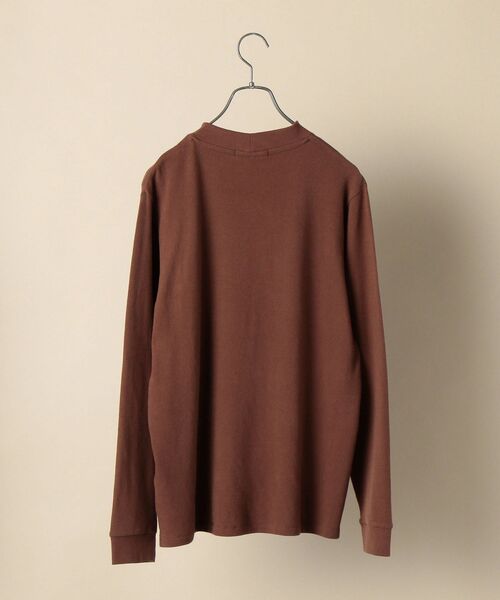 SHIPS(シップス)の「SHIPS: カシミヤタッチ ハイネック プルオーバー カットソー(ロンT)(Tシャツ/カットソー・メンズ・グレー/オフホワイト/ワイン/ネイビー・SMALL/MEDIUM/LARGE/X-LARGE)」の5枚目の写真