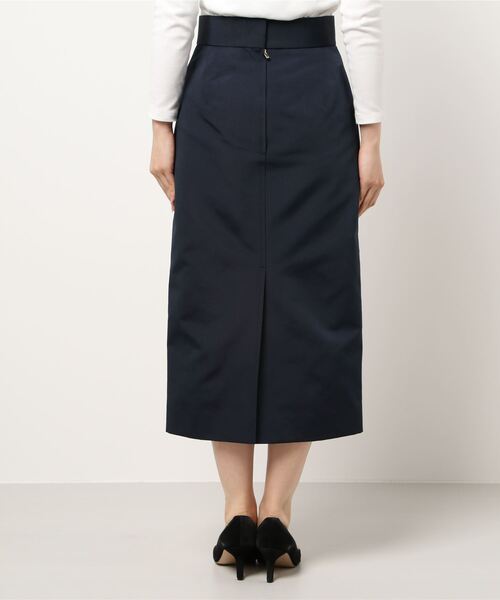 DESIGNWORKS（デザインワークス）の「グログランタイトSK（スカート・レディース・イエロー/ネイビー・38/36）」の3枚目の写真