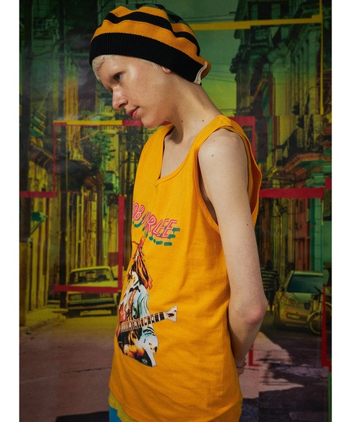 21春夏 Bob Nya トップス Alexanderleechang アレキサンダーリーチャン のファッション Nya Alexanderleechang アレキサンダーリーチャン のタンクトップ 21春夏 Tank タンクトップ