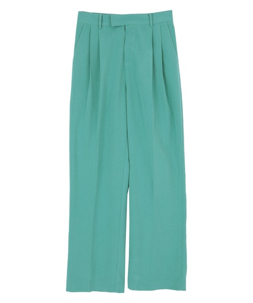 titivate（ティティベイト）の「ﾌﾛﾝﾄﾀｯｸｾﾐﾜｲﾄﾞﾊﾟﾝﾂ（その他パンツ・レディース・ブラック/ベージュ系その他/キャメル/グリーン/ベージュ/ブルーグリーン/コーラルピンク・L/S/M）」の8枚目の写真