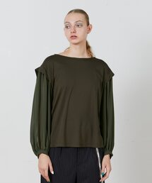 FRAPBOIS（フラボア）の「シアーカット カットソー（Tシャツ/カットソー）」