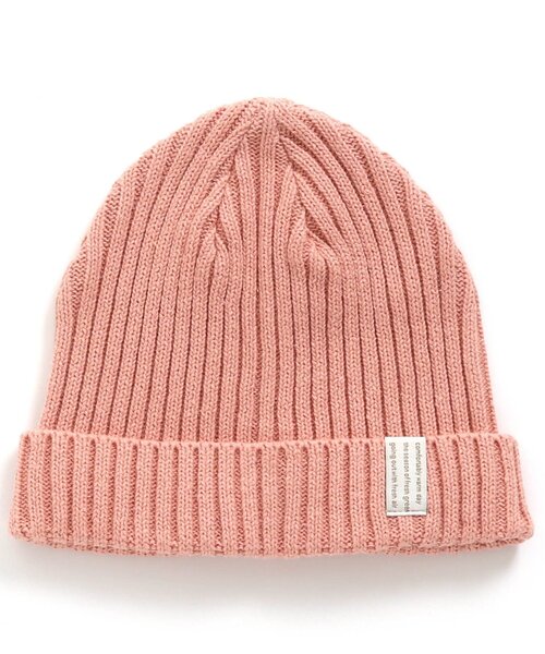 apres les cours（アプレレクール）の「/サマーニットキャップ（ニットキャップ/ビーニー・キッズ・ミント/オレンジ/ブラウン・54/50/58）」の3枚目の写真