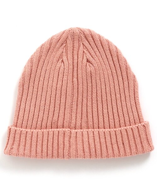 apres les cours（アプレレクール）の「/サマーニットキャップ（ニットキャップ/ビーニー・キッズ・ミント/オレンジ/ブラウン・54/50/58）」の6枚目の写真