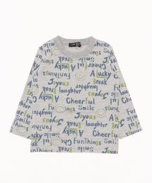 LB CLUB | 天竺スマイル柄　抗菌防臭 長袖Ｔシャツ(Tシャツ/カットソー)
