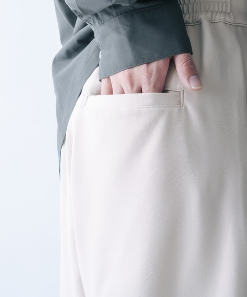 epnok（エプノック）の「ストレッチツイルワイドパンツ(SET UP)（その他パンツ・メンズ・グレイッシュベージュ/ブラック/ブルー・LARGE/MEDIUM）」の20枚目の写真