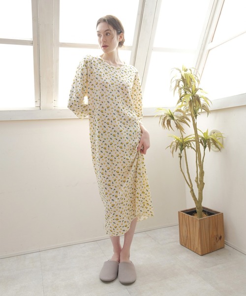 FRUIT OF THE LOOM（フルーツオブザルーム）の「フルーツ柄ワッフル7分