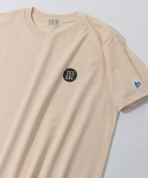 The Endless Summer（エンドレスサマー）の「TES TRAVEL TEE（Tシャツ/カットソー・メンズ・ベージュ/ホワイト/ピンク系その他4・LARGE/SMALL/X-LARGE/MEDIUM）」の7枚目の写真