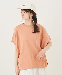 CUBE SUGAR（キューブシュガー）の「抗菌加工USコットン天竺×フライスポケットＴシャツ（Tシャツ/カットソー）」
