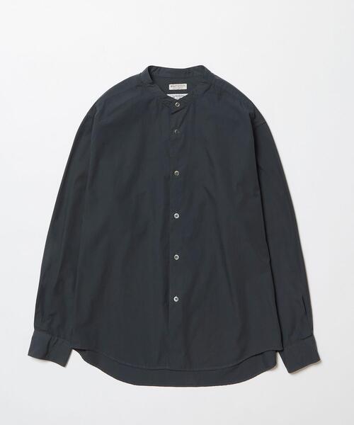 BEAUTY&YOUTH UNITED ARROWS(ビューティーアンドユースユナイテッドアローズ)の「BY TANGO バンドカラー ワイドフォルム テーパード シャツ(シャツ/ブラウス・メンズ・グレー/ライトブルー/ホワイト/ダークグリーン・M/S/L/XL)」の15枚目の写真