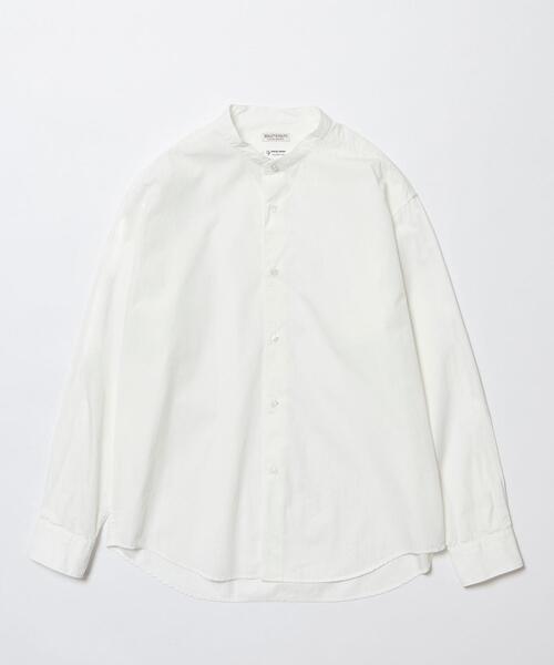 BEAUTY&YOUTH UNITED ARROWS(ビューティーアンドユースユナイテッドアローズ)の「BY TANGO バンドカラー ワイドフォルム テーパード シャツ(シャツ/ブラウス・メンズ・グレー/ライトブルー/ホワイト/ダークグリーン・M/S/L/XL)」の19枚目の写真