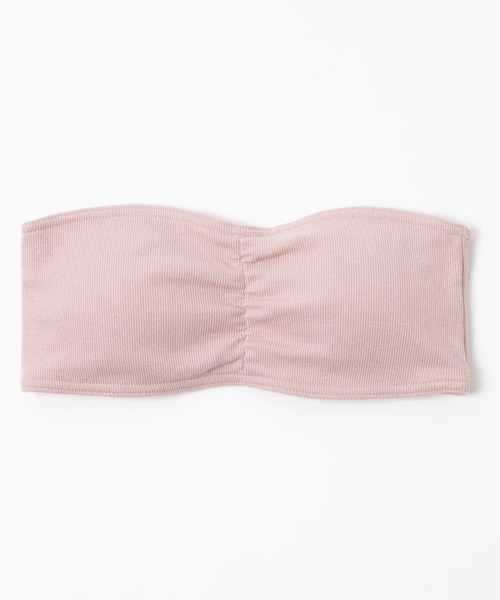 WEGO(ウィゴー)の「WEGO/リブカップインブラトップ(チューブトップ・レディース・ホワイト/ブラック/ライトピンク/ライム/オレンジ・SMALL/MEDIUM)」の5枚目の写真