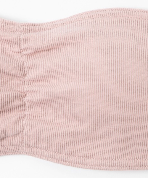 WEGO(ウィゴー)の「WEGO/リブカップインブラトップ(チューブトップ・レディース・ホワイト/ブラック/ライトピンク/ライム/オレンジ・SMALL/MEDIUM)」の8枚目の写真