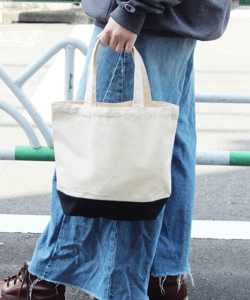 United Athle(ユナイテッドアスレ)の「【UNITED ATHLE】ユナイテッドアスレ ヘビーコットンキャンバストートバッグ Sサイズ 1460(トートバッグ・レディース・ブラック/ベージュ系1/ナチュラル/ネイビー/ベージュ系3/ベージュ系2/ライトグレー/ベージュ系4/レッド・S)」の4枚目の写真