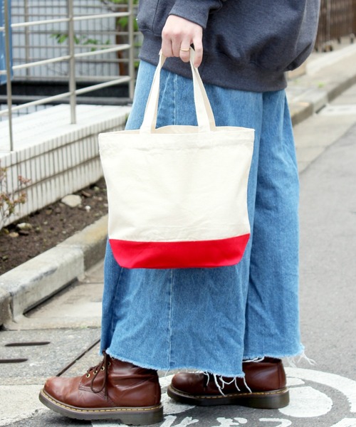 United Athle(ユナイテッドアスレ)の「【UNITED ATHLE】ユナイテッドアスレ ヘビーコットンキャンバストートバッグ Sサイズ 1460(トートバッグ・レディース・ブラック/ベージュ系1/ナチュラル/ネイビー/ベージュ系3/ベージュ系2/ライトグレー/ベージュ系4/レッド・S)」の6枚目の写真