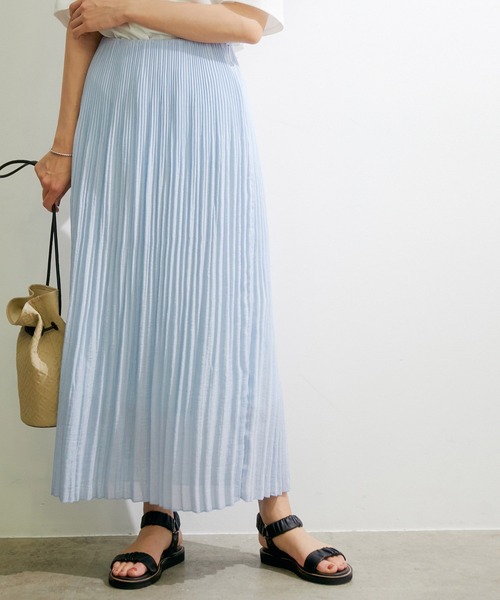 安い購入返品ok 洗える Iラインマーメイドプリーツスカート 一番人気第1位獲得