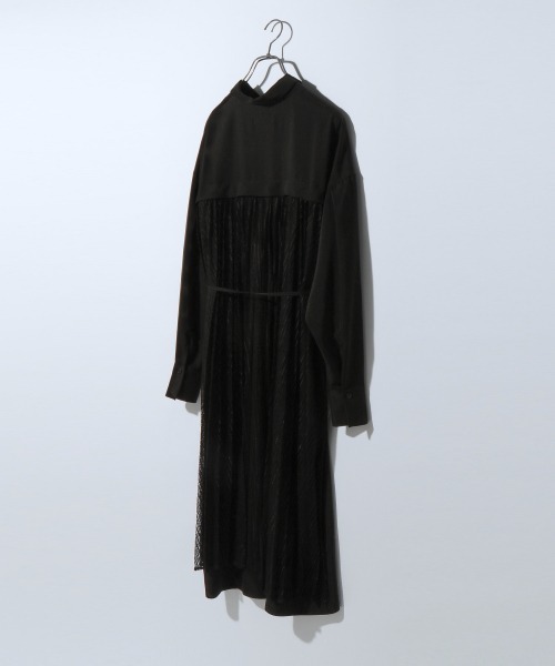 HARE(ハレ)の「2WAYバックプリーツワンピース(HARE)(ワンピース・レディース・ブラック/オフホワイト/ライトグリーン・FREE)」の20枚目の写真