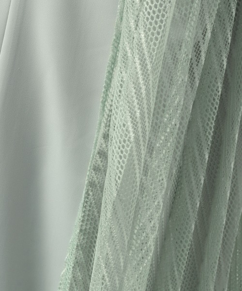 HARE(ハレ)の「2WAYバックプリーツワンピース(HARE)(ワンピース・レディース・ブラック/オフホワイト/ライトグリーン・FREE)」の7枚目の写真