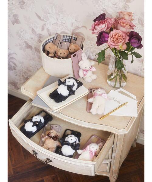 Maison de FLEUR - ♡メゾンドフルール♡ささえてくまさんiPhone11ケース♡ベア♡クマ♡ Maison de FLEUR - ♡メゾンドフルール♡ささえてくまさん