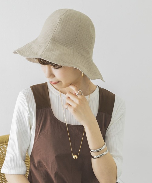 URBAN RESEARCH（アーバンリサーチ）の「La Maison de Lyllis　OHANA（ハット・レディース・ブラウン/ベージュ・-）」の3枚目の写真