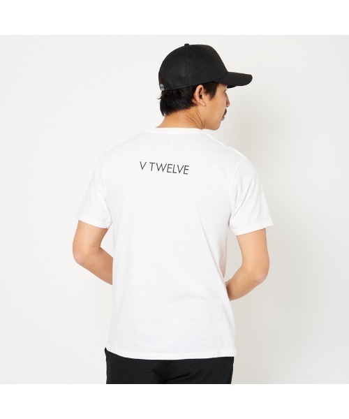 V twelve ホワイトTシャツ V twelve ホワイトTシャツ V12（ヴィ トゥエルヴ）の「MICKEY / T