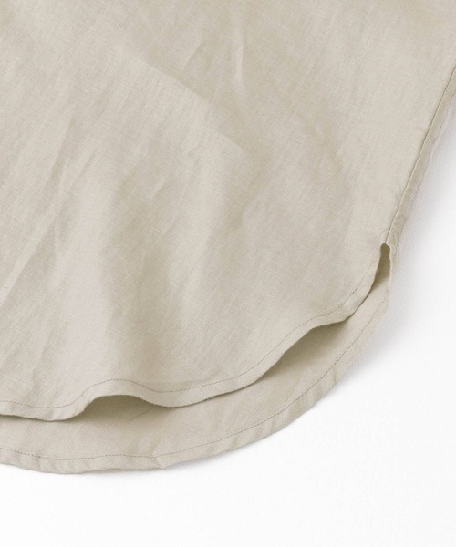 URBAN RESEARCH Sonny Label（アーバンリサーチサニーレーベル）の「リネンシャツワンピース（ワンピース・レディース・ベージュ系その他/ブラック/その他1/ブルー系その他・FREE）」の6枚目の写真