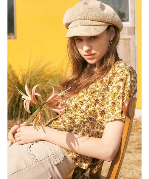 RESEXXY（リゼクシー）の「クールキャスケット（キャスケット・レディース・ホワイト/ブラック/ベージュ・FREE）」の10枚目の写真