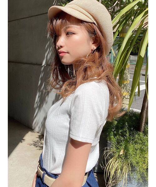 RESEXXY（リゼクシー）の「クールキャスケット（キャスケット・レディース・ホワイト/ブラック/ベージュ・FREE）」の6枚目の写真