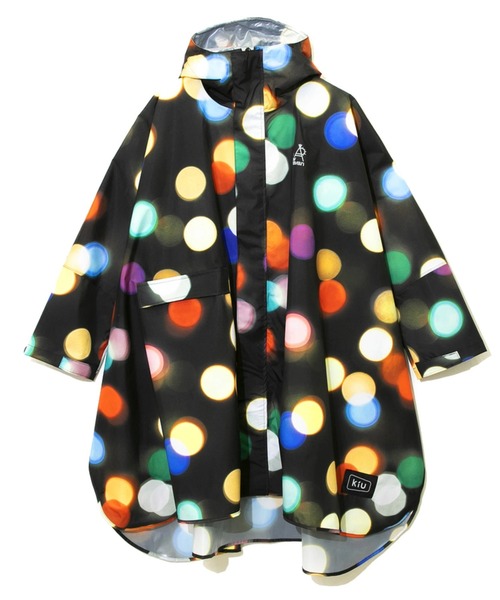 KiU/キウ KiU × gsc 総柄 STANDARD RAIN PONCHO【別注】（レインコート/ポンチョ）｜KiU（キウ）
