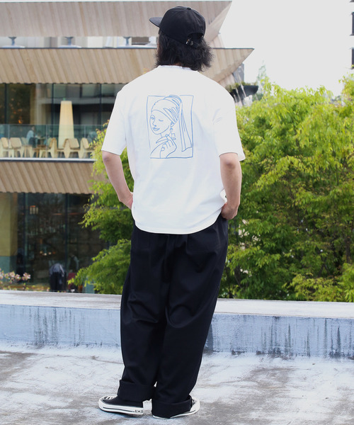 MASTER FRAME(マスターフレーム )の「MASTER FRAME KYUNDESUプリントTシャツ(Tシャツ/カットソー・メンズ・ホワイト/ブラック/ピンク/ブルー・2/4/3)」の11枚目の写真