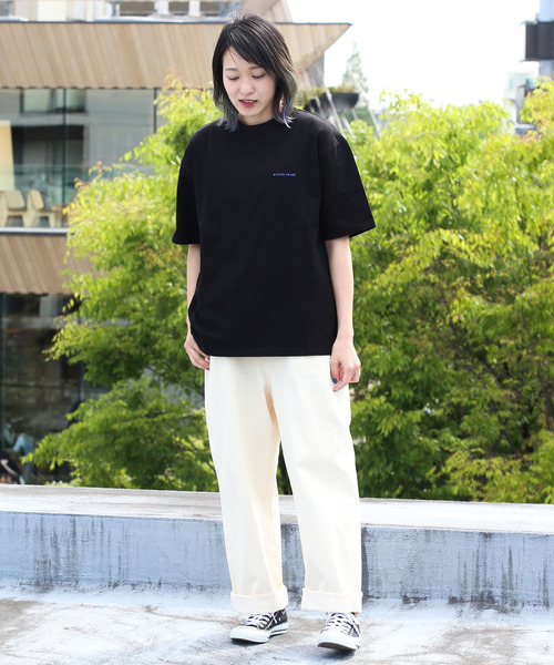 MASTER FRAME(マスターフレーム )の「MASTER FRAME KYUNDESUプリントTシャツ(Tシャツ/カットソー・メンズ・ホワイト/ブラック/ピンク/ブルー・2/4/3)」の6枚目の写真