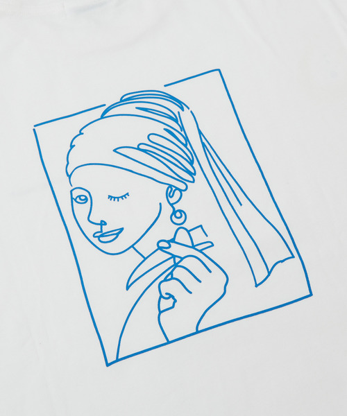 MASTER FRAME(マスターフレーム )の「MASTER FRAME KYUNDESUプリントTシャツ(Tシャツ/カットソー・メンズ・ホワイト/ブラック/ピンク/ブルー・2/4/3)」の19枚目の写真