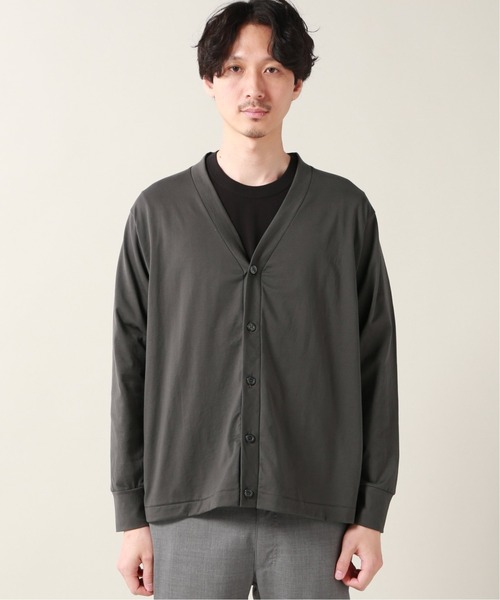 gicipi（ジチピ）の「【gicipi/ジチピ 】SARDINA サルディーナ Vネックカーディガン（カーディガン/ボレロ・メンズ・ブラック系その他/ホワイト・LARGE/MEDIUM）」の3枚目の写真