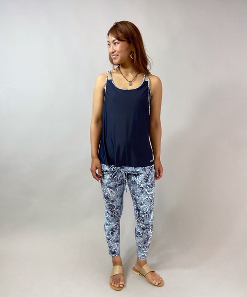 ROXY（ロキシー）の「ROXY/ロキシー 水陸両用ハイウエスト  フィットネスレギンス   RLY212626T（レギンス/スパッツ・レディース・カーキ/パープル/ネイビー・M/S）」の7枚目の写真