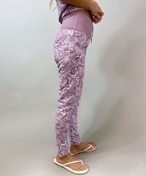 ROXY（ロキシー）の「ROXY/ロキシー 水陸両用ハイウエスト  フィットネスレギンス   RLY212626T（レギンス/スパッツ・レディース・カーキ/パープル/ネイビー・M/S）」の11枚目の写真