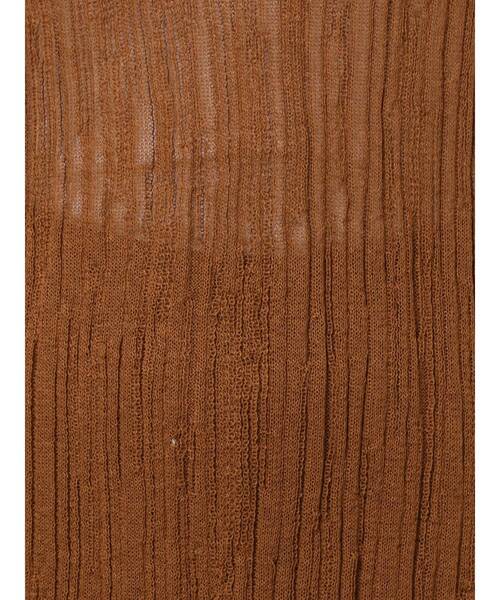 EMODA（エモダ）の「リンクルニットワンピース（ワンピース・レディース・ブラック/ブルー/オレンジ・FREE）」の10枚目の写真